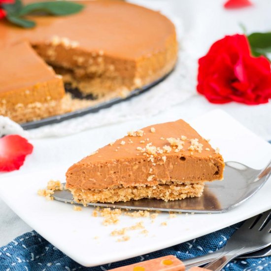 Easy Thai Tea Cheesecake