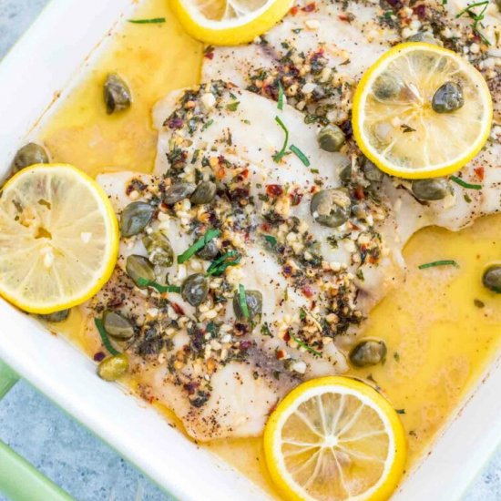 Oven Cooked Tilapia