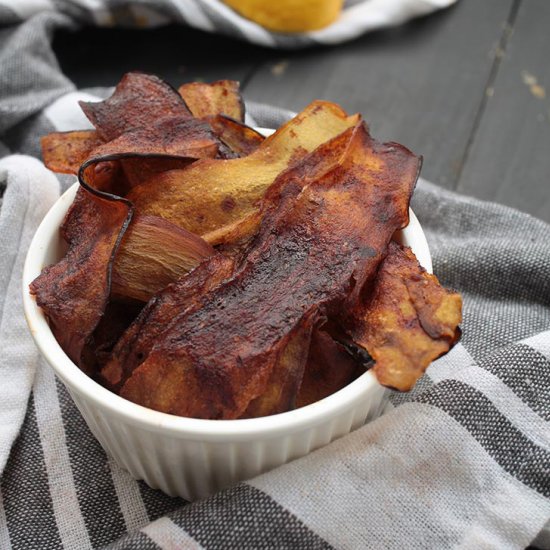 Vegan Eggplant Bacon