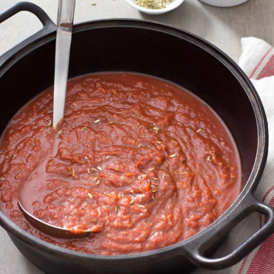 Speedy Tomato Sauce