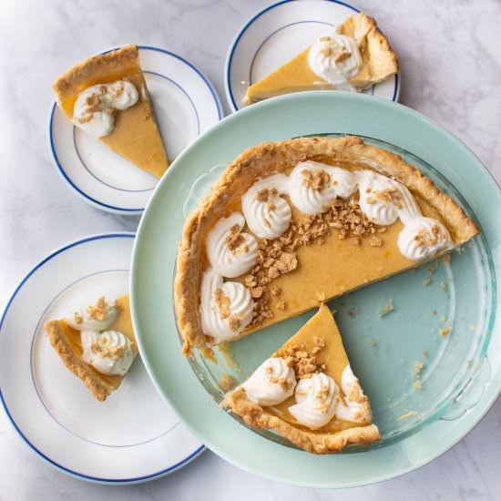 Cereal Milk Custard Pie