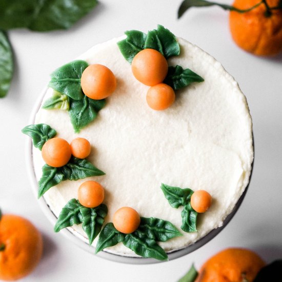 Mini Almond and Satsuma Orange Cake