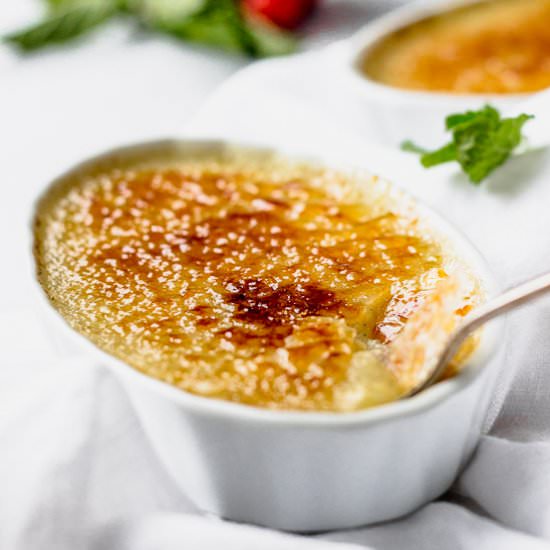 Vanilla Bean Creme Brulee