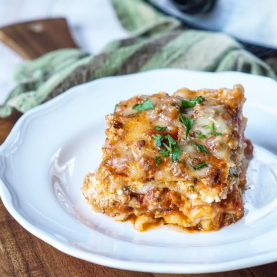 Slow Cooker Lasagna