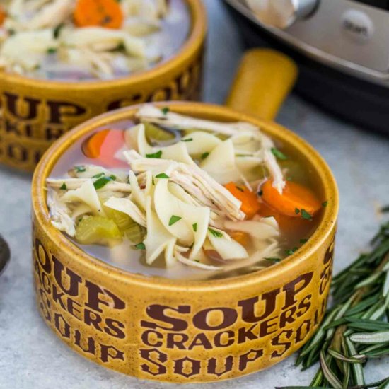 Instant Pot Chicken Noodle Soup