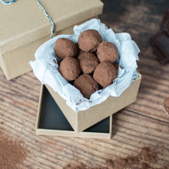 Dark Chocolate Truffles