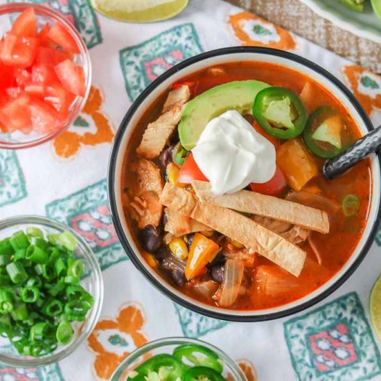 Chicken Taco Soup