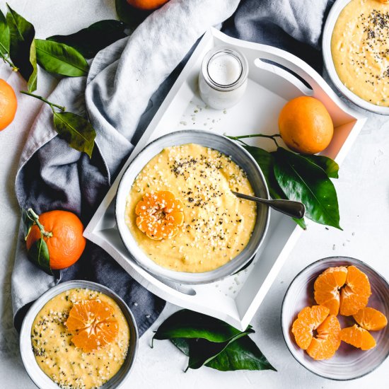 Creamy Citrus Buckwheat Porridge