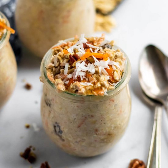 Carrot Cake Overnight Oats