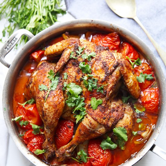 One-pan Spiced Chicken