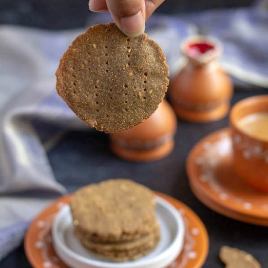 Pearl Millet Crackers