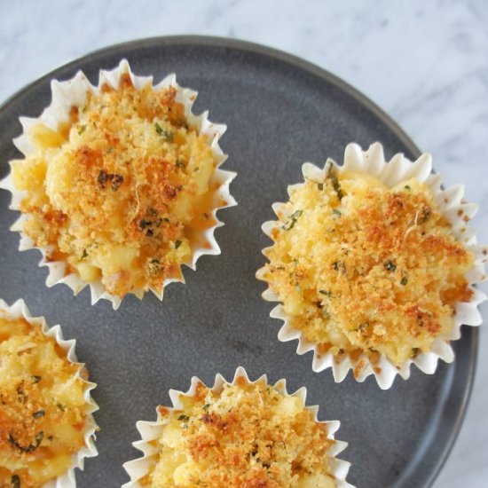 SPICY MAC N CHEESE MUFFINS