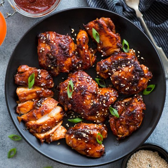 STICKY KOREAN CHICKEN