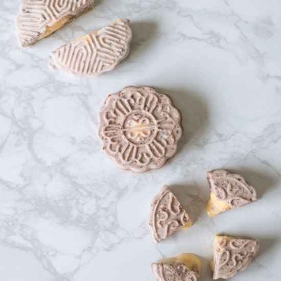 Red Bean Mooncakes