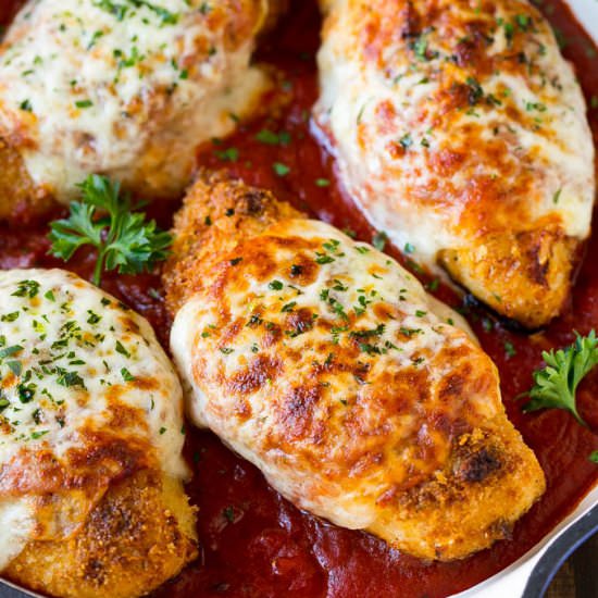 Baked Chicken Parmesan