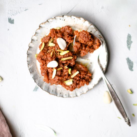 Instant Pot Carrot Halwa