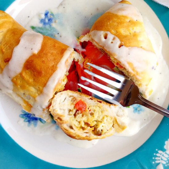 Breakfast Biscuit Pockets