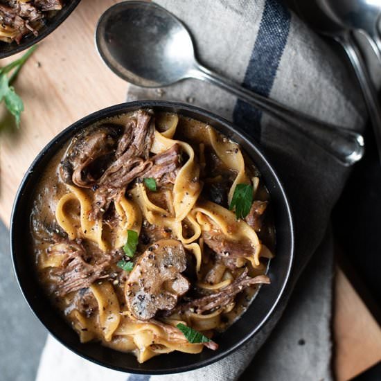 Beef Stroganoff