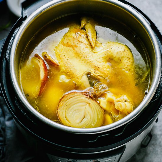 INSTANT POT Chicken Bone Broth