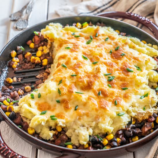 Healthy Skillet Shepherds Pie