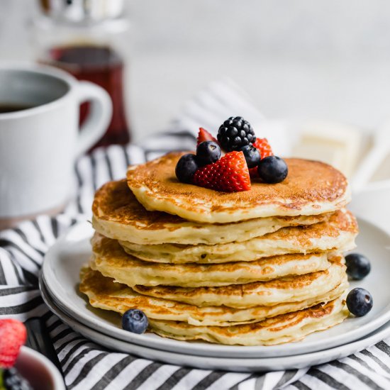 Fluffy Buttermilk Pancakes