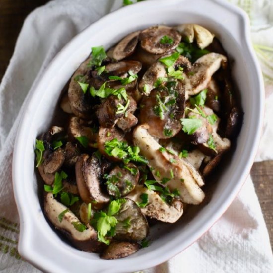 Baked Mushroom Casserole