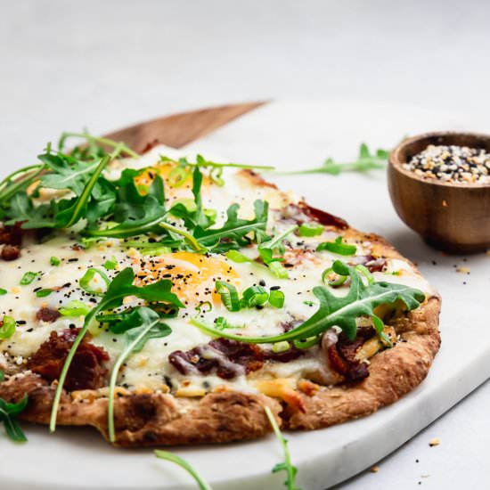 Easy Flatbread Brunch Pizzas