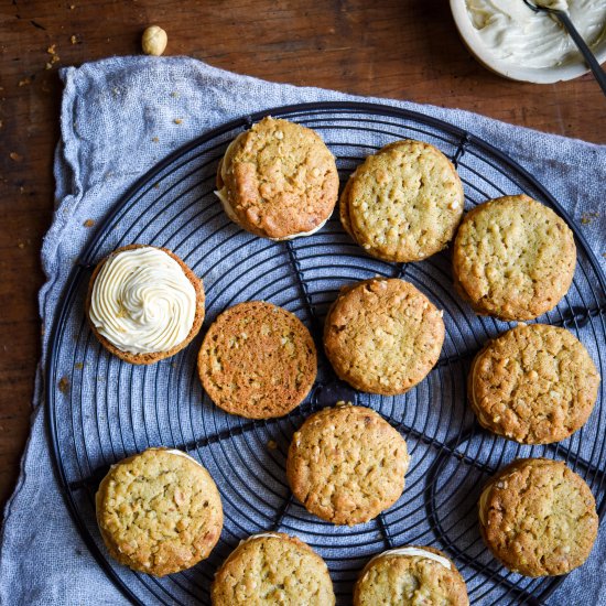 Peanut Butter Sandwich Biscuits