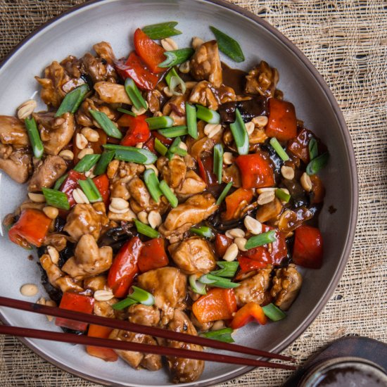 Kung Pao Porter Chicken