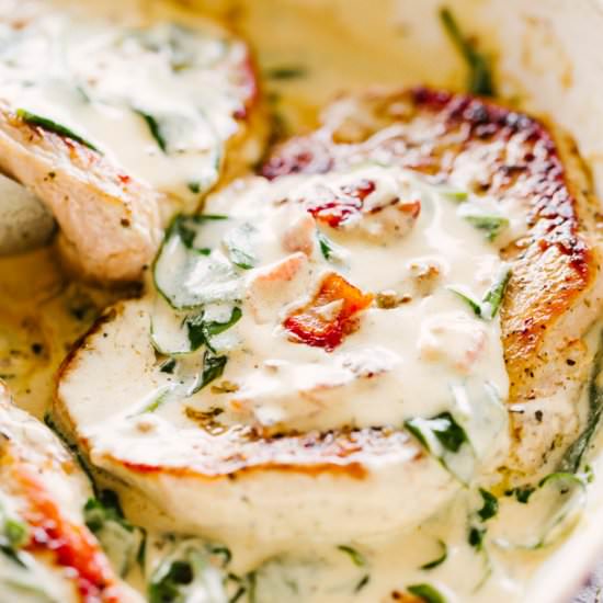 Creamy Dijon Pork Chops