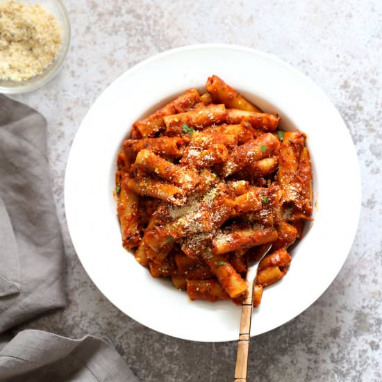 Instant Pot Ziti with Tomato Sauce