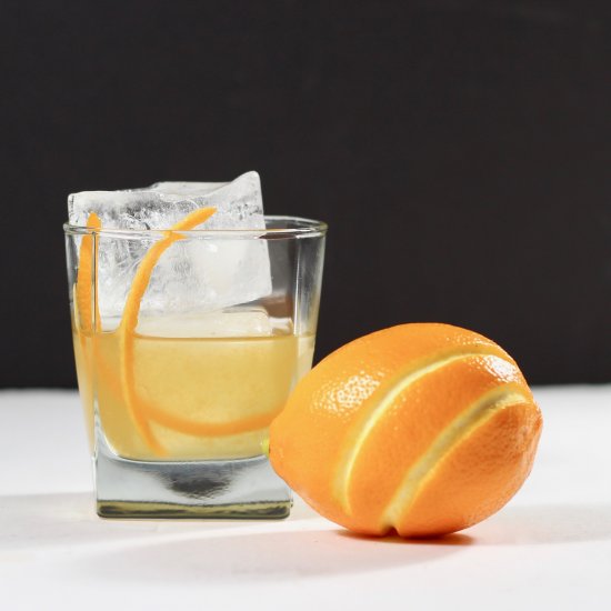 Meyer Lemon Whiskey Cocktail