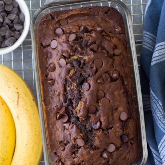 Chocolate Banana Bread