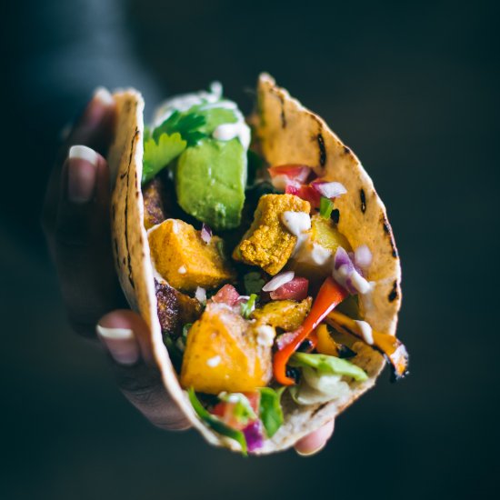 VEGAN Sheet Pan Tacos