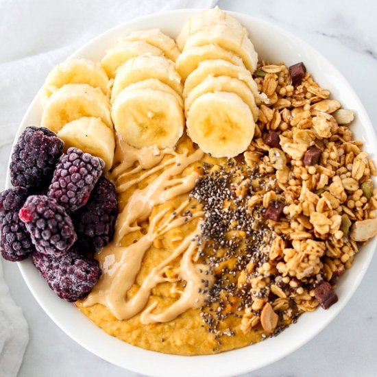 Sweet Potato Oatmeal