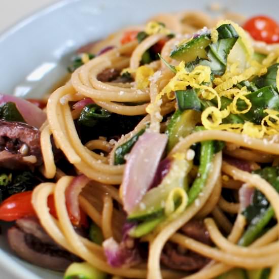 Light Olive Oil Spaghetti