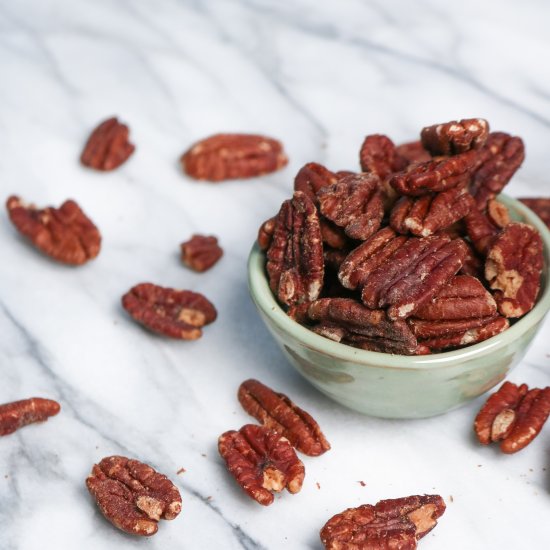 Salted Butter Roasted Pecans