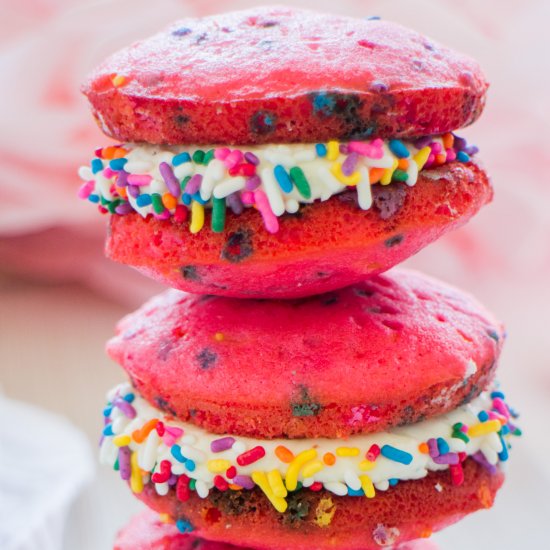 Sprinkle Whoopie Pies