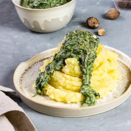 Vegan Creamed Spinach