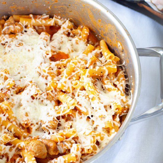 Stovetop Italian Pork Ziti