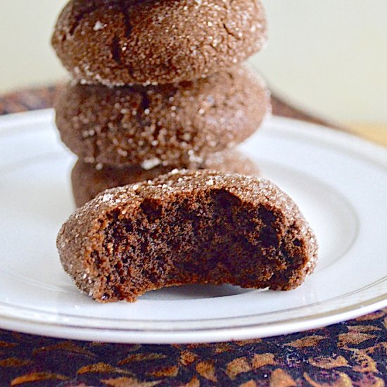 Chocolate Espresso Cookies