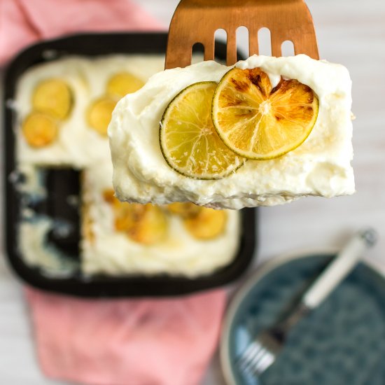 Coconut Lime Tres Leches Cake