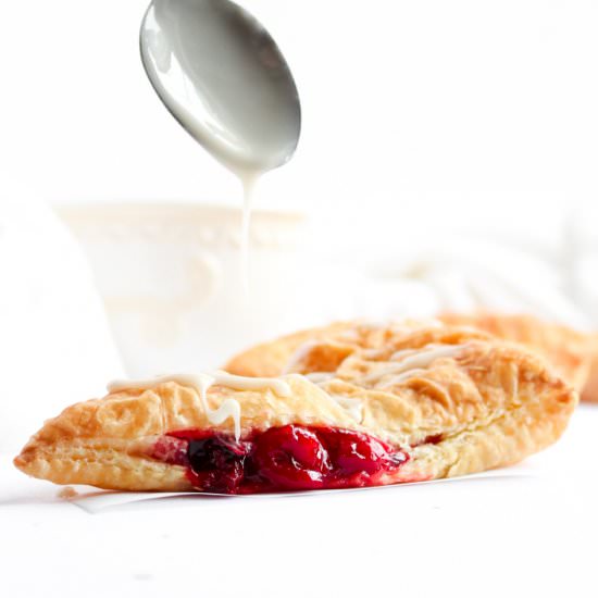 2-Ingredient Cherry Turnovers