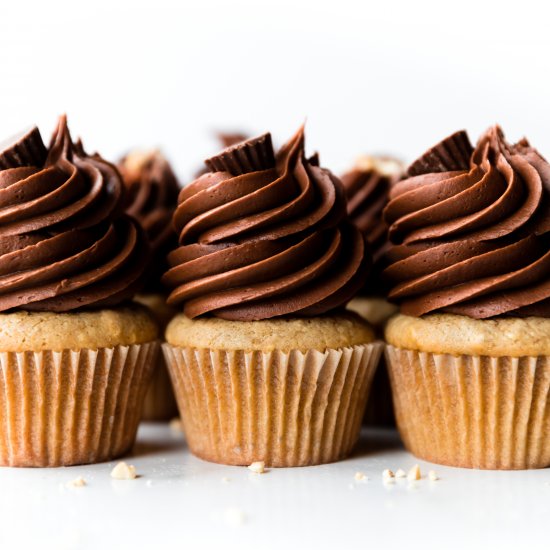 Peanut Butter Cupcakes