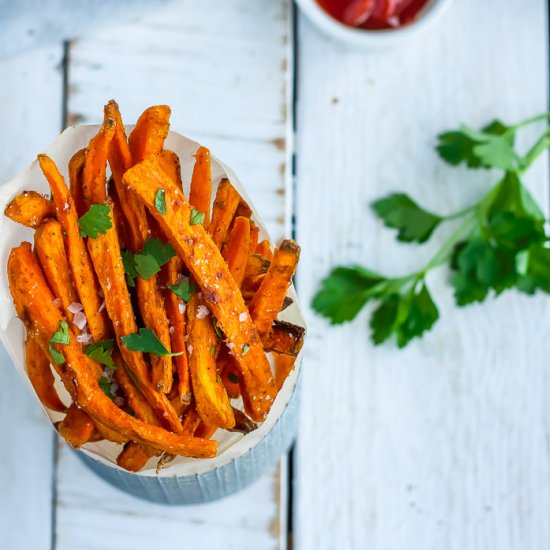 Spicy Sweet Potato Fries