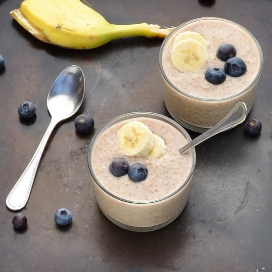 Overnight Quinoa with Banana