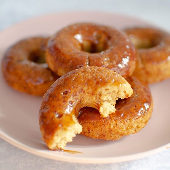 Easy Maple Glazed Paleo Donuts