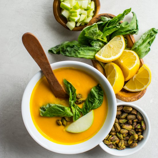 Carrot Ginger Blended Soup