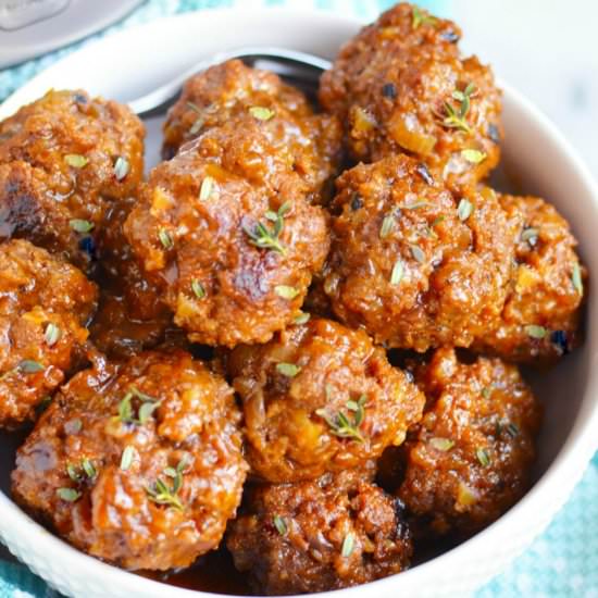 Instant Pot BBQ Meatballs