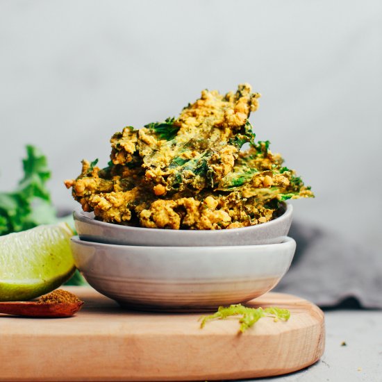 Cumin & Lime Buckwheat Kale Chips